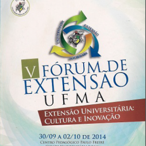 V FORUM DE EXTENSÃO DA UFMA: caderno de resumos